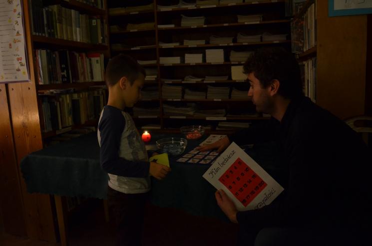 Wieczór andrzejkowy w Bibliotece