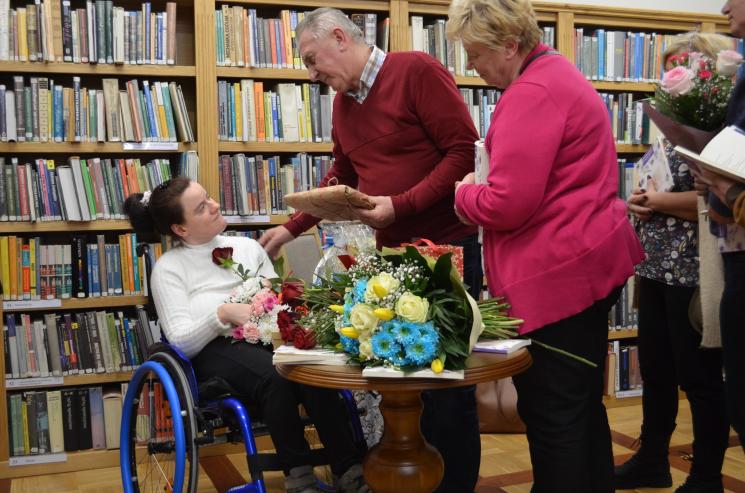Promocja tomiku wierszy Elżbiety Dzierżanowskiej