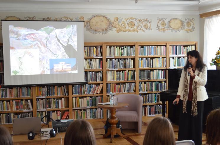 Spotkanie z prof. IKŚiO PAN, dr hab. Joanną Popielską-Grzybowską