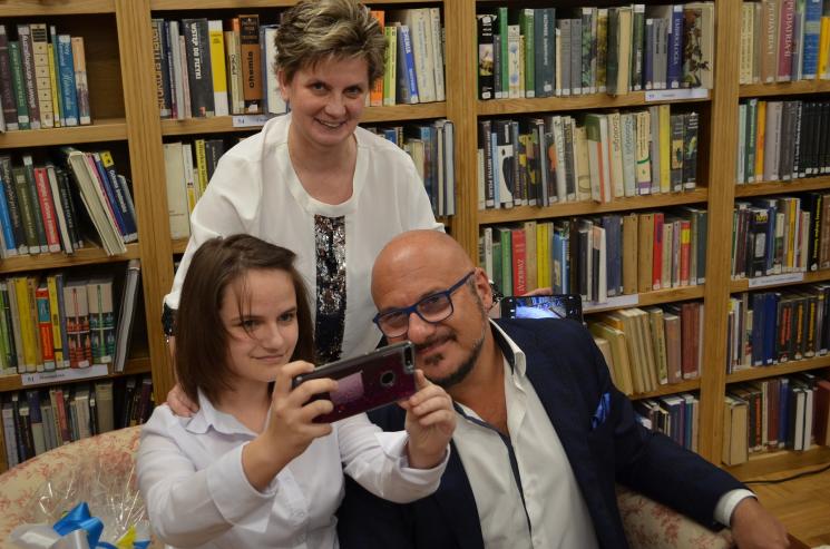 Spotkanie z Piotrem Gąsowskim