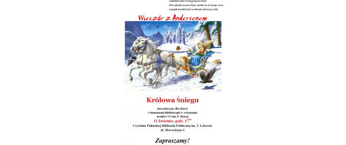 Zapraszamy na Wieczór z Andersenem