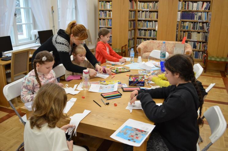 Zimowe hece w Bibliotece