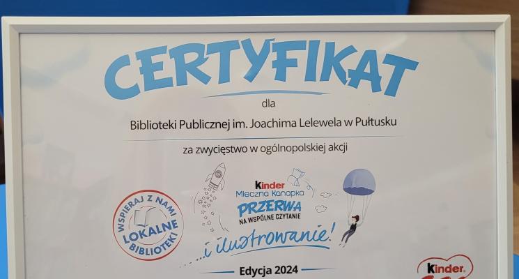Kinder mleczna kanapka - Przerwa na wspólne czytanie