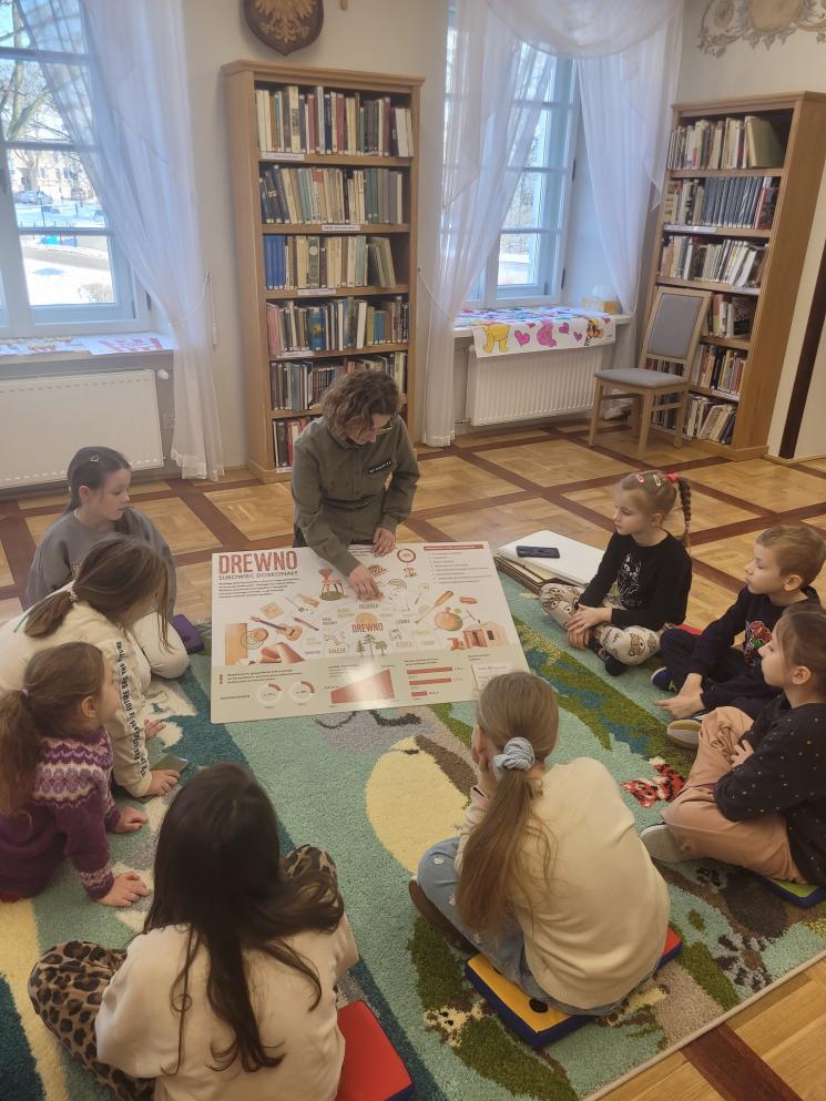 Zimowa Akademia Wyobraźni spotkanie z panią Anną Sokalską