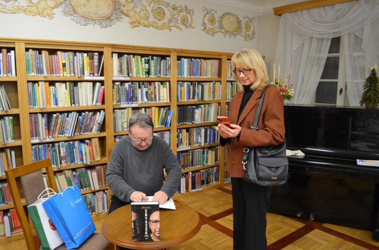 Spotkanie ze Zbigniewem Zamachowskim