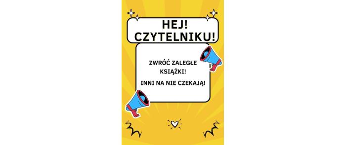 HEJ! CZYTELNIKU!