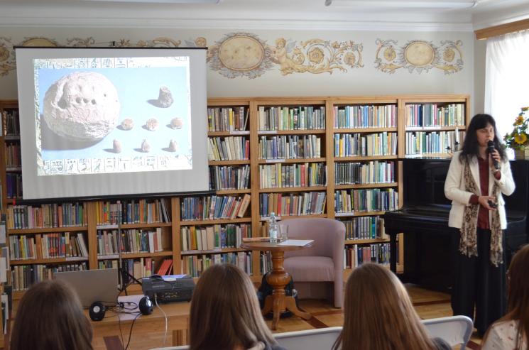 Spotkanie z prof. IKŚiO PAN, dr hab. Joanną Popielską-Grzybowską