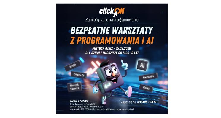 ClickOn – zmień granie na programowanie!