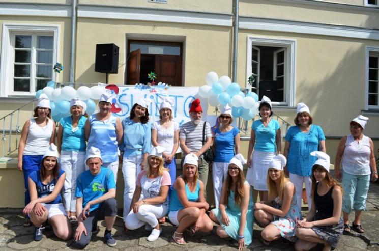 Święto Smerfów w Bibliotece