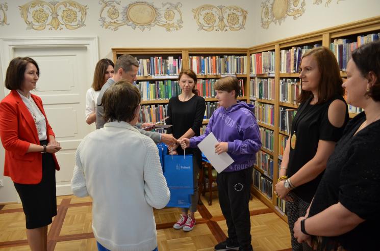 Quiz internetowy Na tropach literatury 