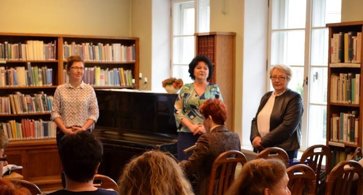 Odwiedziny bibliotekarzy z powiatu ciechanowskiego