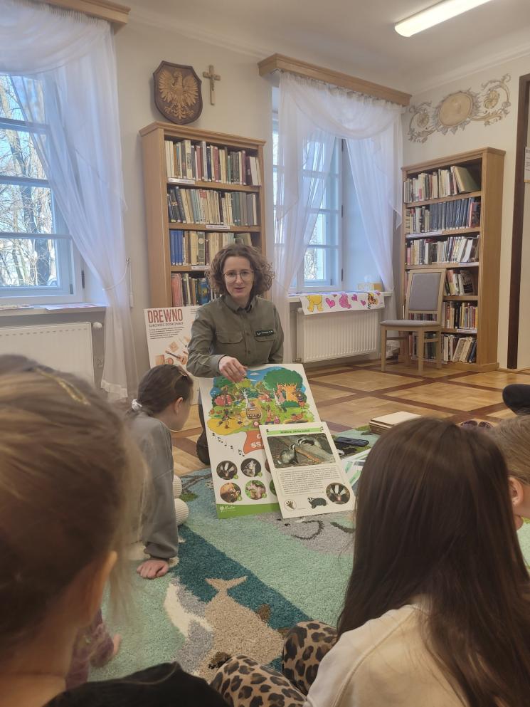 Zimowa Akademia Wyobraźni spotkanie z panią Anną Sokalską