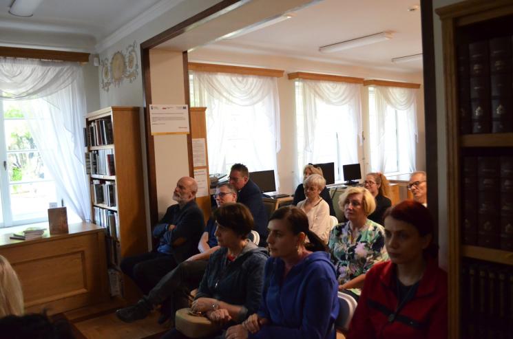 Spotkanie z prof. IKŚiO PAN, dr hab. Joanną Popielską-Grzybowską