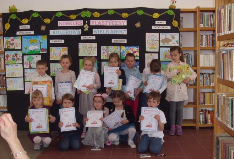 Rozstrzygnięcie konkursu plastycznego Kolorowa Wielkanoc
