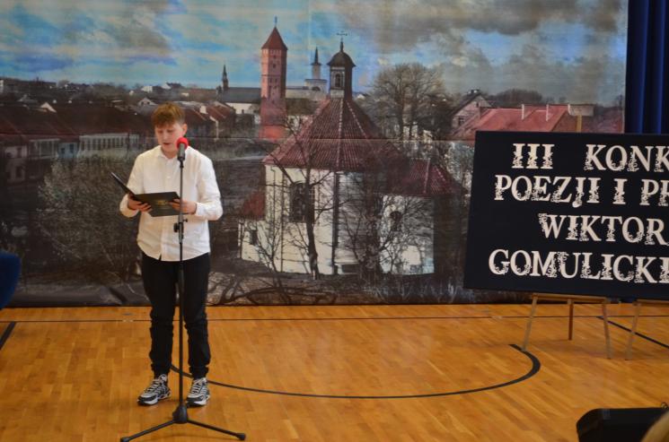 III edycja Konkursu Poezji i Prozy Wiktora Gomulickiego