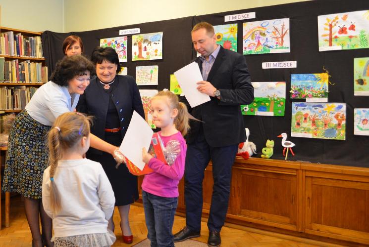 Rozstrzygnięcie konkursu plastycznego „Roztańczone barwy Wiosny”