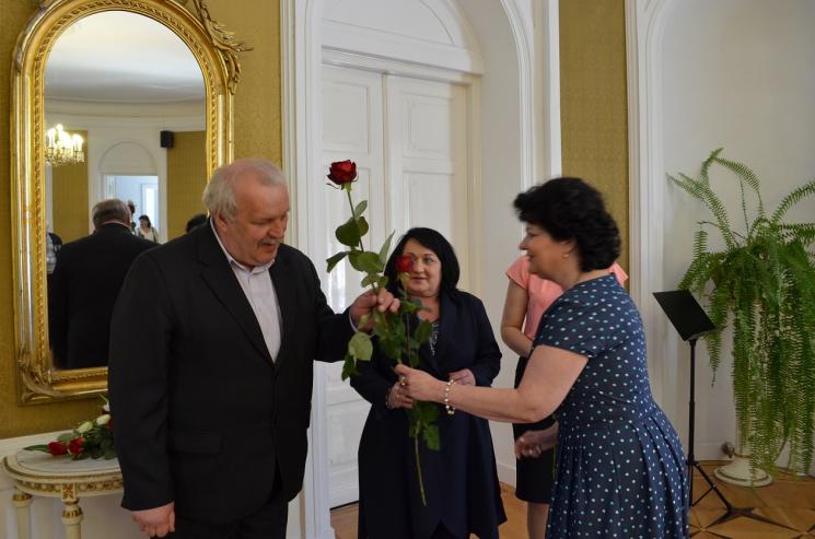 Uroczystość wręczenia nagród w XII Ogólnopolskim Konkursie Jednego Wiersza im. Wiktora Gomulickiego o Laur Błękitnej Narwi
