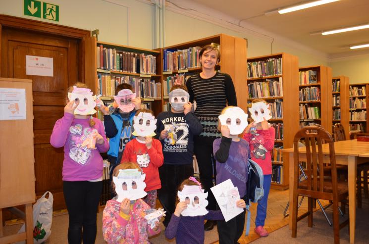 W krainie uśmiechniętej książki – ferie zimowe z Biblioteką