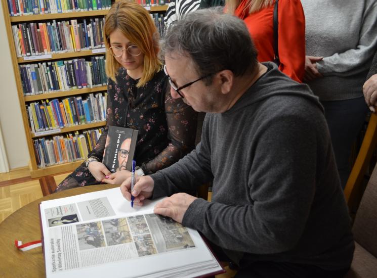 Spotkanie ze Zbigniewem Zamachowskim