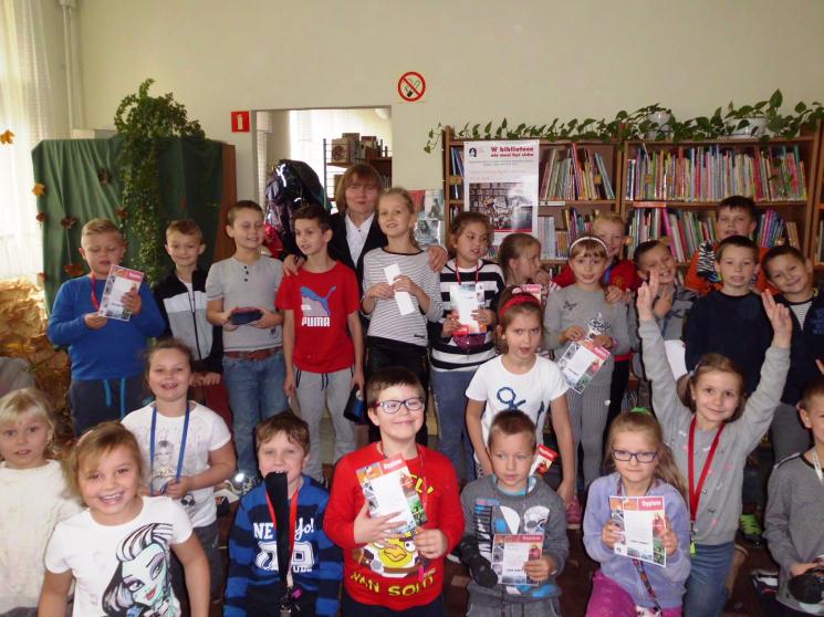Czytam sobie w bibliotece - Szarka i wilki