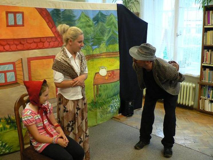 Czerwony Kapturek z wizytą
