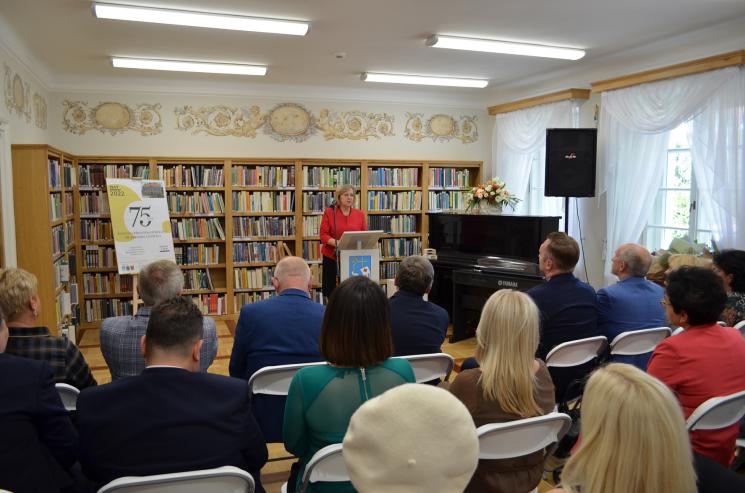 Jubileusz 75-lecia Pułtuskiej Biblioteki Publicznej im. Joachima Lelewela 