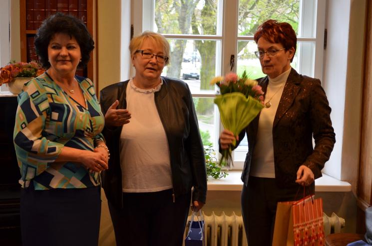 Odwiedziny bibliotekarzy z powiatu ciechanowskiego