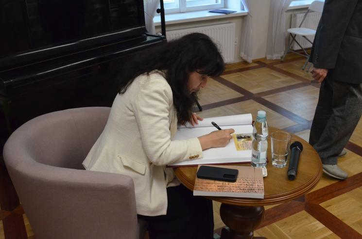 Spotkanie z prof. IKŚiO PAN, dr hab. Joanną Popielską-Grzybowską