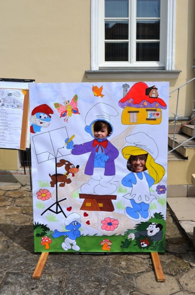 Święto Smerfów w Bibliotece