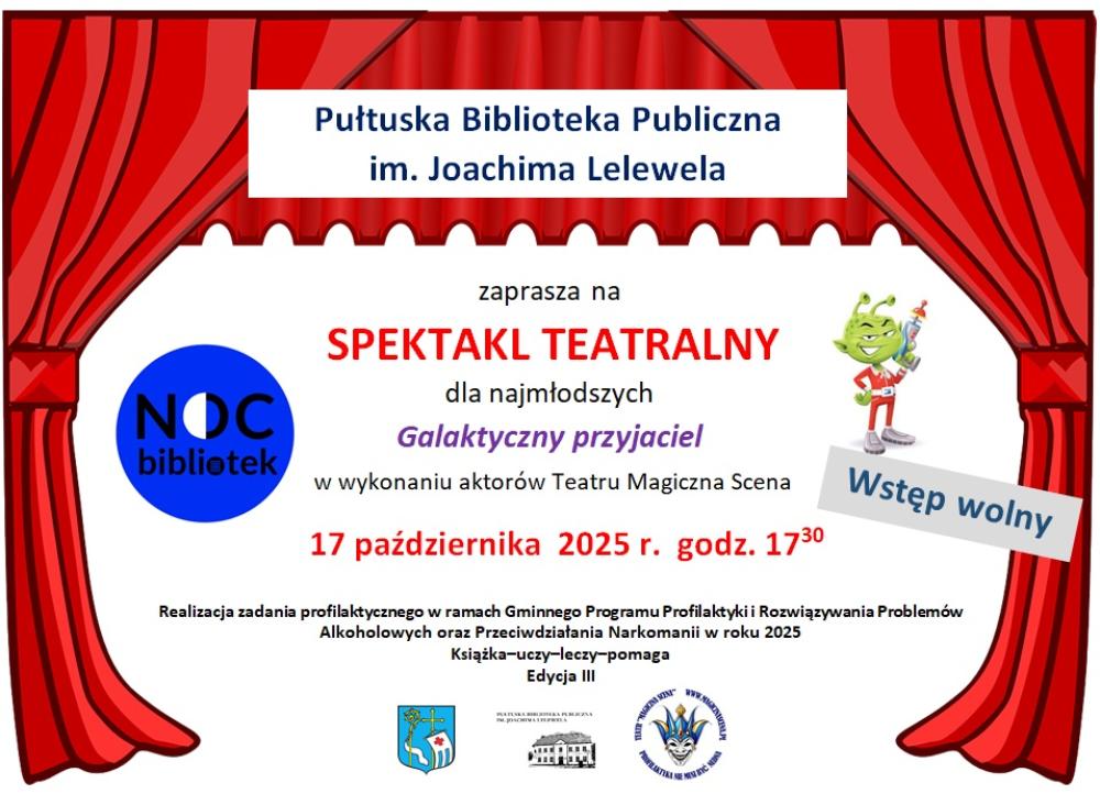 Galaktyczny przyjaciel spektakl teatralny