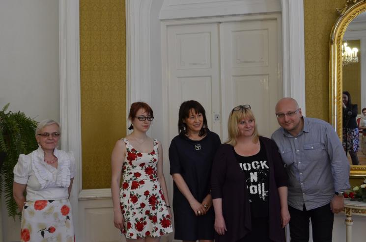 Uroczystość wręczenia nagród w XII Ogólnopolskim Konkursie Jednego Wiersza im. Wiktora Gomulickiego o Laur Błękitnej Narwi