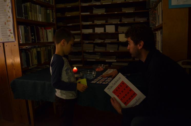 Wieczór andrzejkowy w Bibliotece