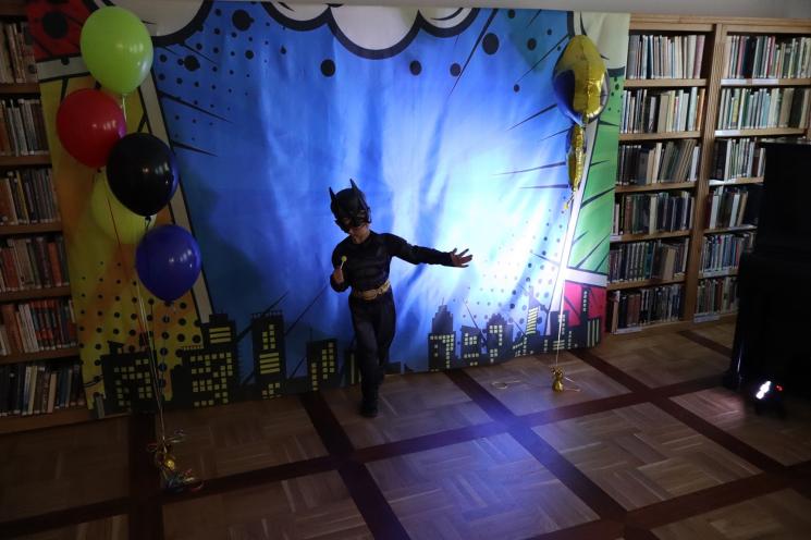 dzień superbohatera, komik dla dzeci, 6 dzieci