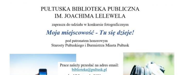 Konkurs fotograficzny - Moja miejscowość - Tu się dzieje!