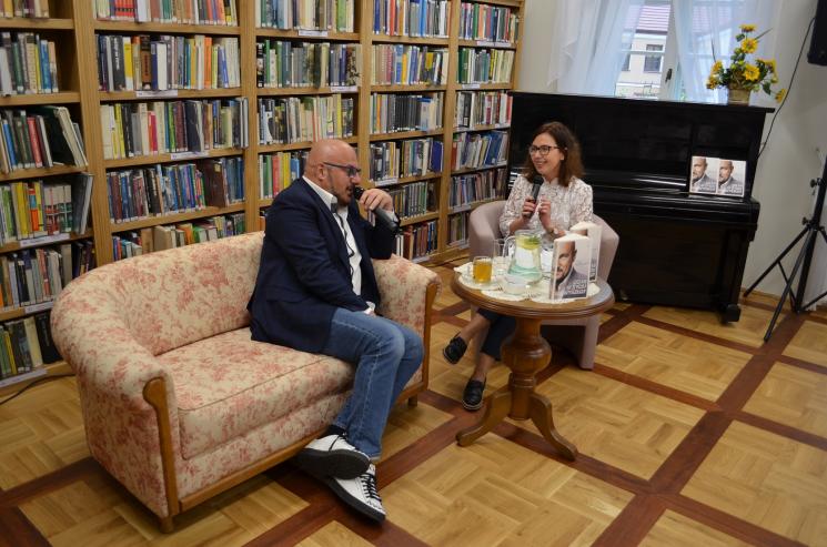 Spotkanie z Piotrem Gąsowskim