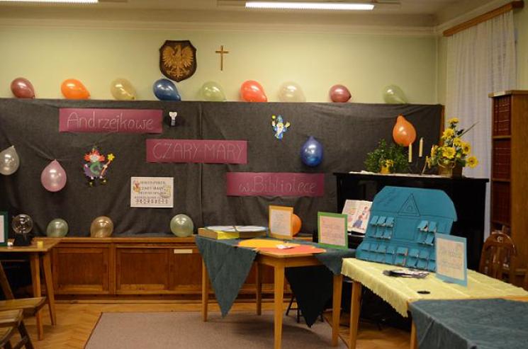 Andrzejkowe czary – mary w Bibliotece