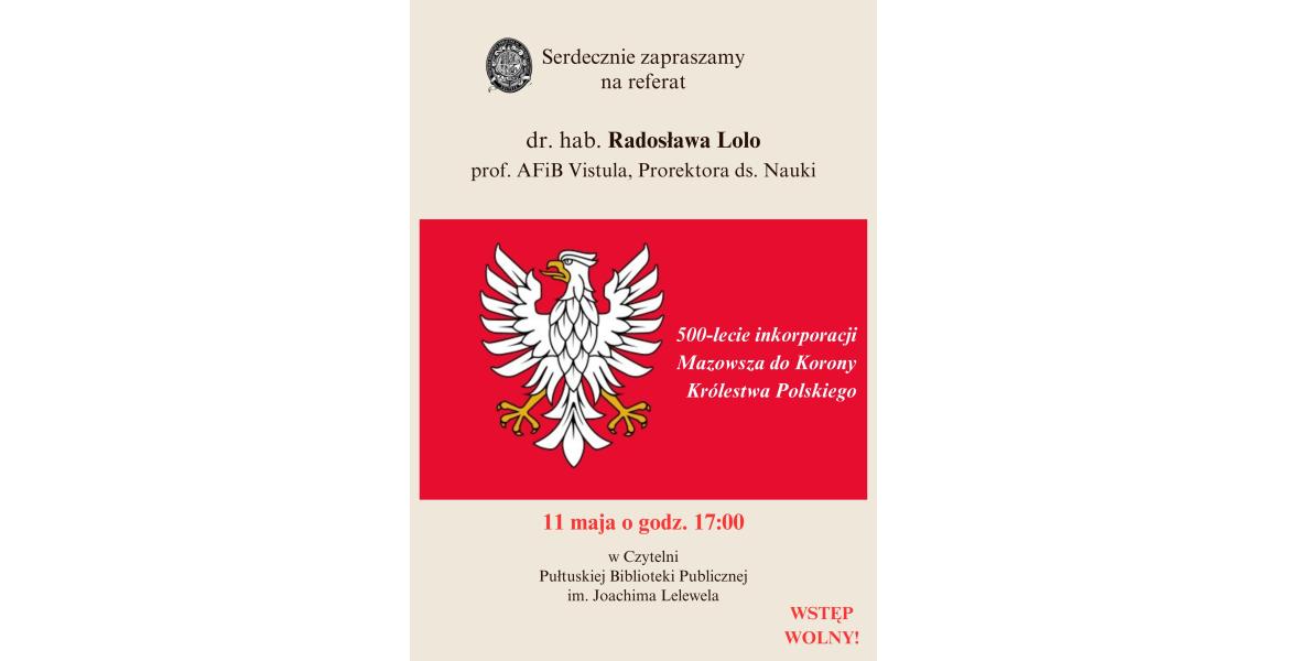 Referat dr. hab. Radosława Lolo prof. AFiB Vistula, Prorektora ds. Nauki 
