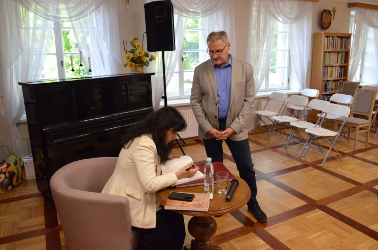 Spotkanie z prof. IKŚiO PAN, dr hab. Joanną Popielską-Grzybowską