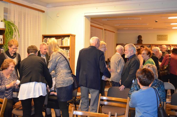 I Literacki Czwartek u Lelewela w 2015 r.