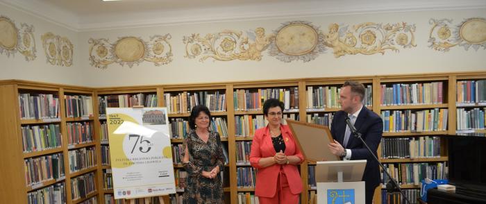 Jubileusz 75-lecia Pułtuskiej Biblioteki Publicznej im. Joachima Lelewela 