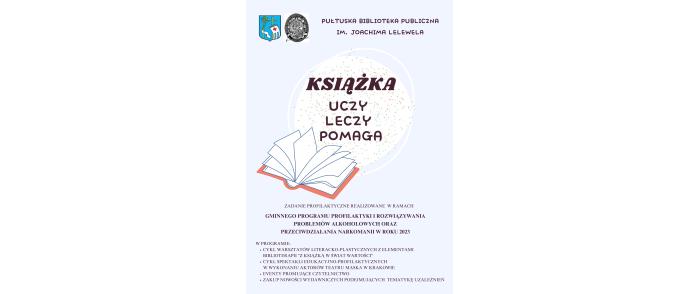 „Książka-uczy-leczy-pomaga”