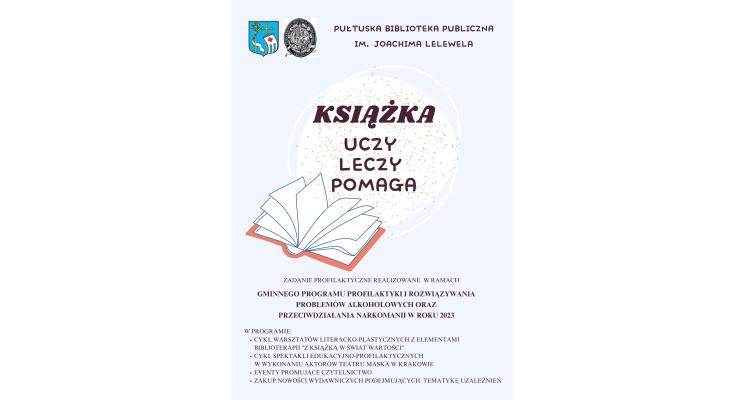 „Książka-uczy-leczy-pomaga”