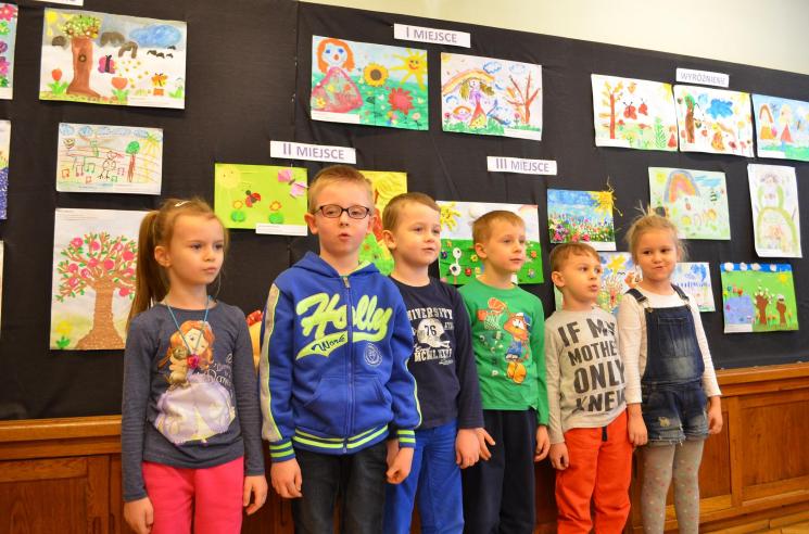 Rozstrzygnięcie konkursu plastycznego „Roztańczone barwy Wiosny”