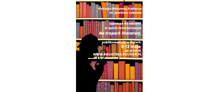 Quiz internetowy Na tropach literatury 
