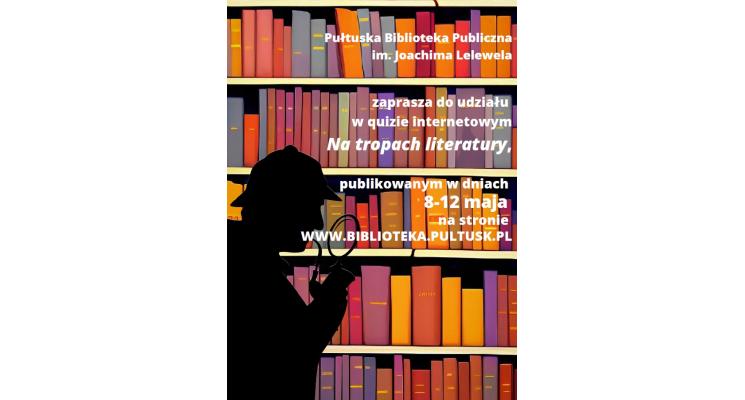 Quiz internetowy Na tropach literatury 
