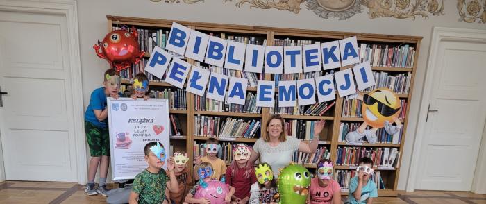 Wakacje w Bibliotece - Biblioteka Pełna Emocji