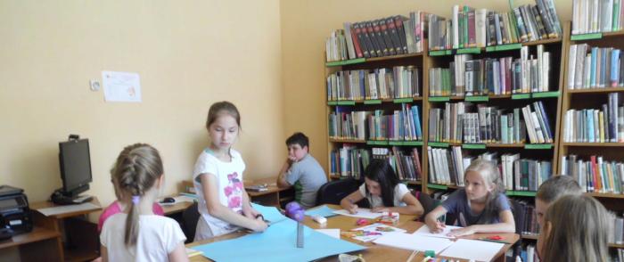Wakacje w Filii Nr 2 Pułtuskiej Biblioteki Publicznej