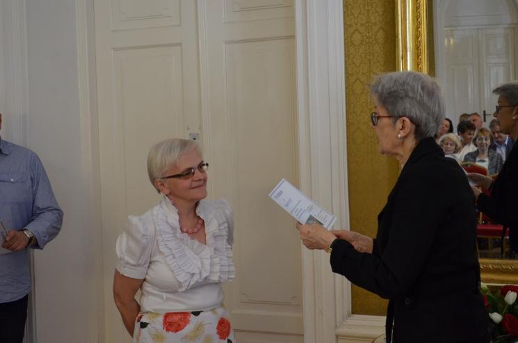 Uroczystość wręczenia nagród w XII Ogólnopolskim Konkursie Jednego Wiersza im. Wiktora Gomulickiego o Laur Błękitnej Narwi