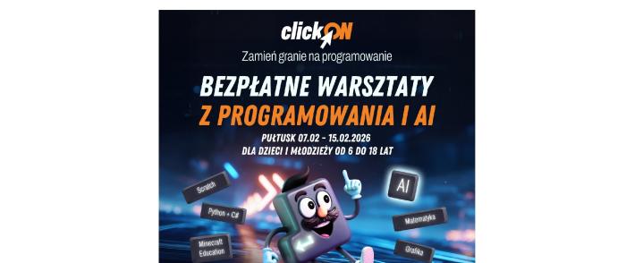 ClickOn – zmień granie na programowanie!
