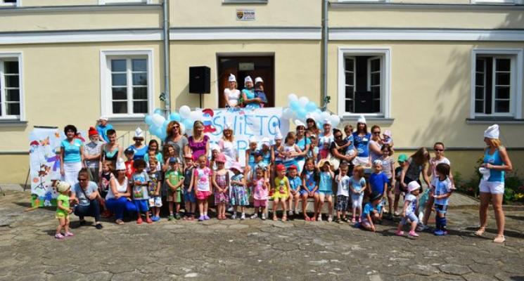 Święto Smerfów w Bibliotece